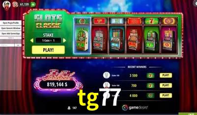Descubra a Magia dos Jogos de Arcade no tg77